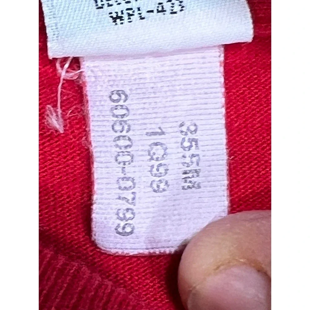 Levi's Red Graphic T-Shirt Men's Large Short‎ Sleeve Cotton Crew Neck vintage